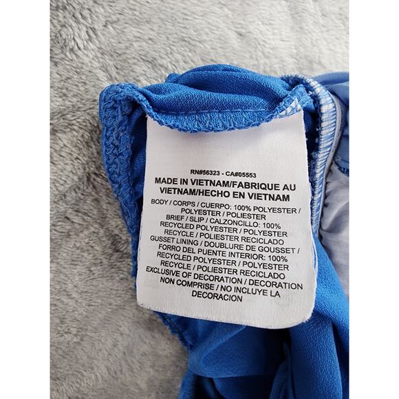 Nike Tempo Dri-Fit Printed Running Shorts Size XS Blue Gym Workout Drawstring - Picture 6 of 12